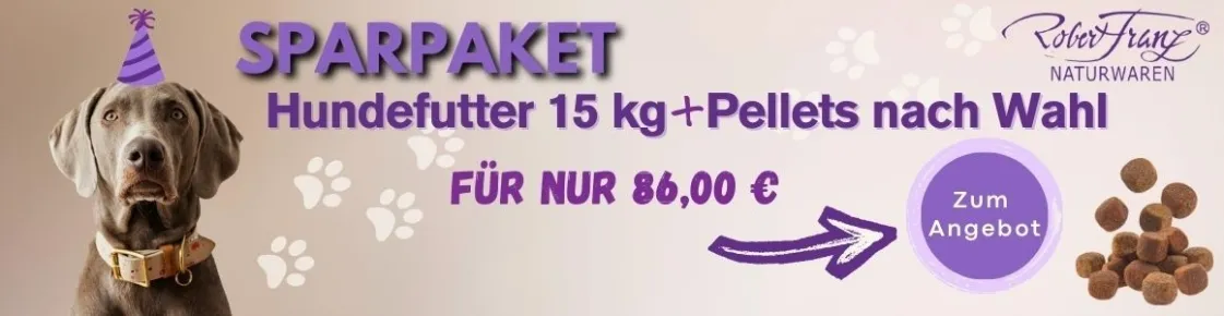 Sparpaket: Hundefutter+Pellets