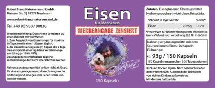 Eisen Kapseln von Robert Franz