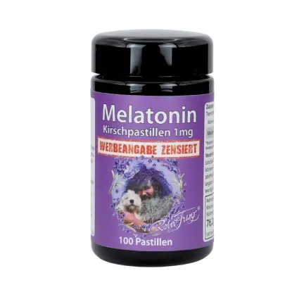 Melatonin Kirschpastillen 1mg von Robert Franz