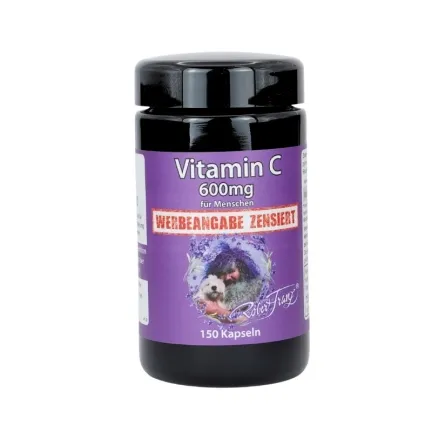 Vitamin C 150 vegetarische Kapseln 600mg im Mironglas