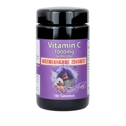 Vitamin C 180 vegetarische Tabs 1000mg im Mironglas