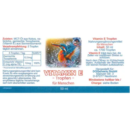 Vitamin E Tropfen von Robert Franz 50 ml