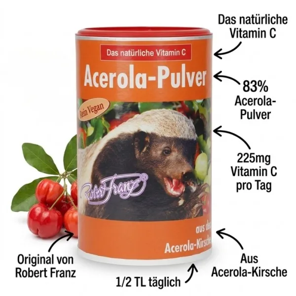 Acerola Pulver von Robert Franz