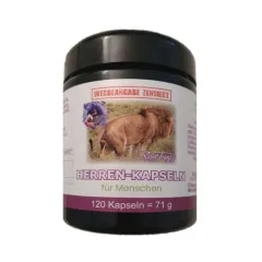 Herren-Kapseln für Menschen von Robert Franz 120 vegane Kapseln