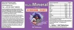 Multi Mineral von Robert Franz 180 Tabs