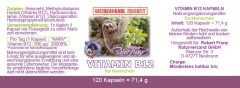 Vitamin B12 von Robert Franz 120 Kapseln