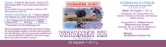 Vitamin K2 von Robert Franz 60 Kapseln vegan